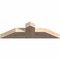 Ekena Millwork Portland Smooth Timber Gable Bracket, Douglas Fir, 36"W x 10"H x 3 1/2"D x 5 1/2"F, 7/12 Pitch GBW036X10X0406POR00SDF - alternate 3